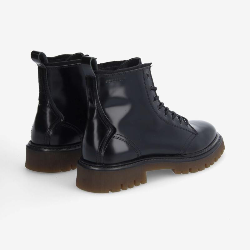COMBAT BOOTS M - GLASS - NOIR